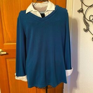 🤞🤞🤞BOGOHO🤞🤞🤞Two Fer Pullover Sweater